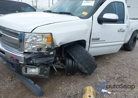 2013 Chevrolet Silverado 1500 Lt из США, поврежденный, VIN 3GCPCSE04DG379452